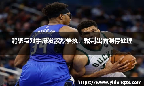 鹈鹕与对手爆发激烈争执，裁判出面调停处理